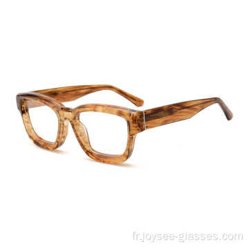 Cadre de lunettes d&#39;acétate de haute qualité
